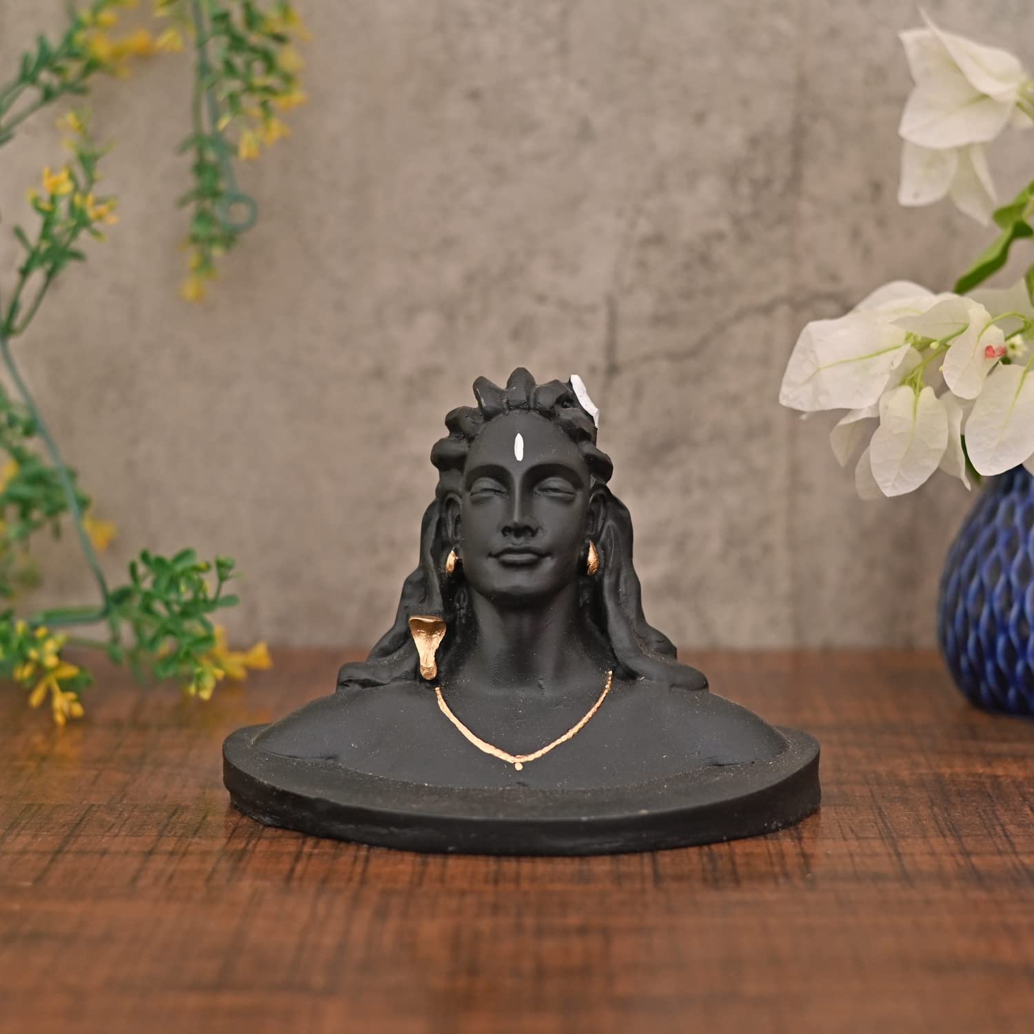 Anand Crafts Adiyogi Shiva Statue for Car Dash Board