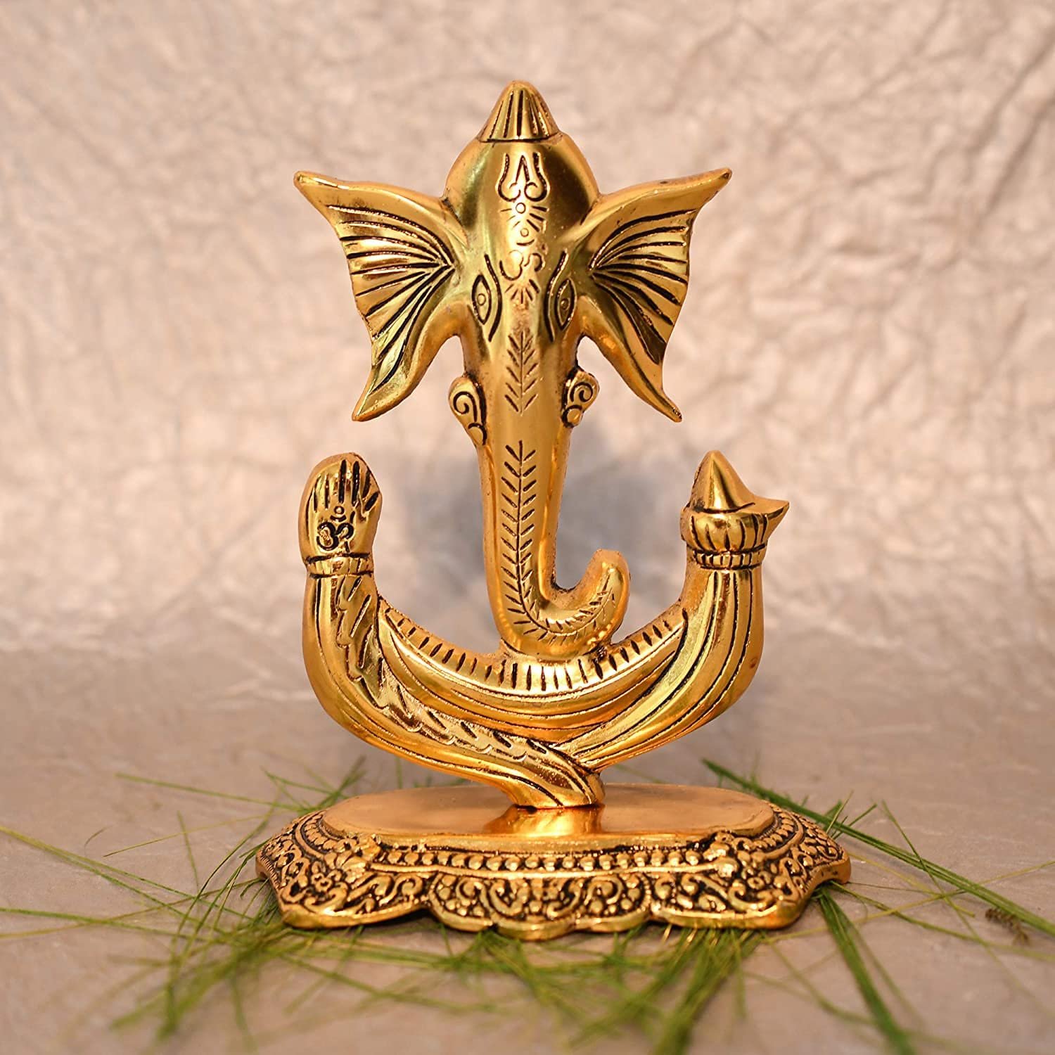 Anand Crafts  Metal Lord Ganesha Statue