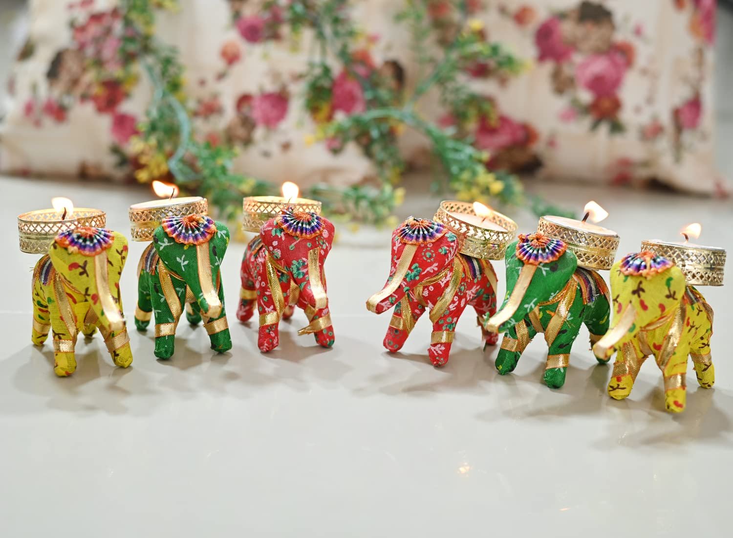 Anand Crafts Unique Design Metallic Diya Tea Light